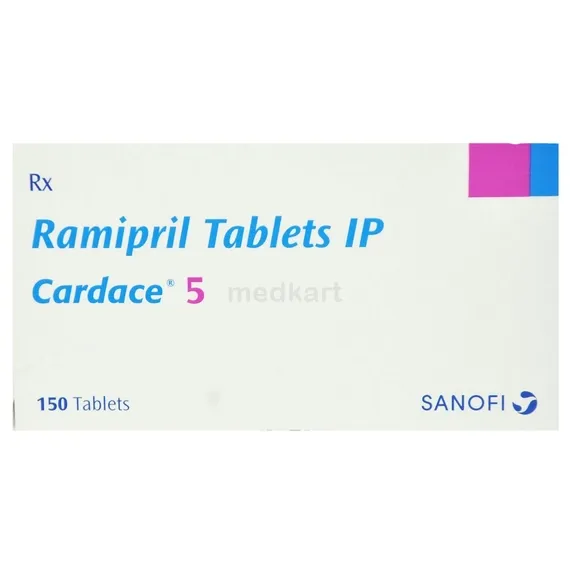 cardace h 5mg tablet 15's